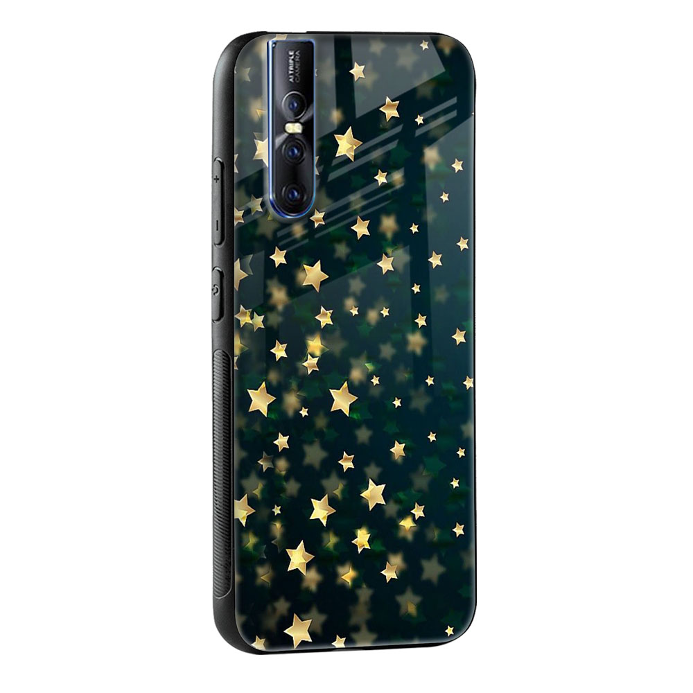 Dazzling Stars Glass Case For Vivo V25