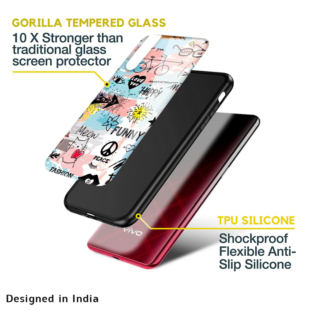 Just For You Glass Case For Vivo Y16