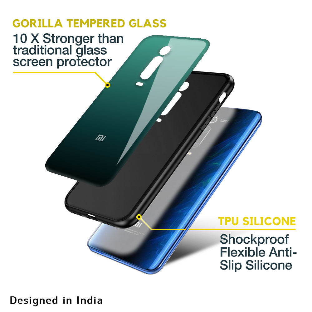Palm Green Glass Case For Redmi Note 10 Pro Max