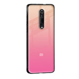 Pastel Pink Gradient Glass Case For Redmi Note 10 Pro Max