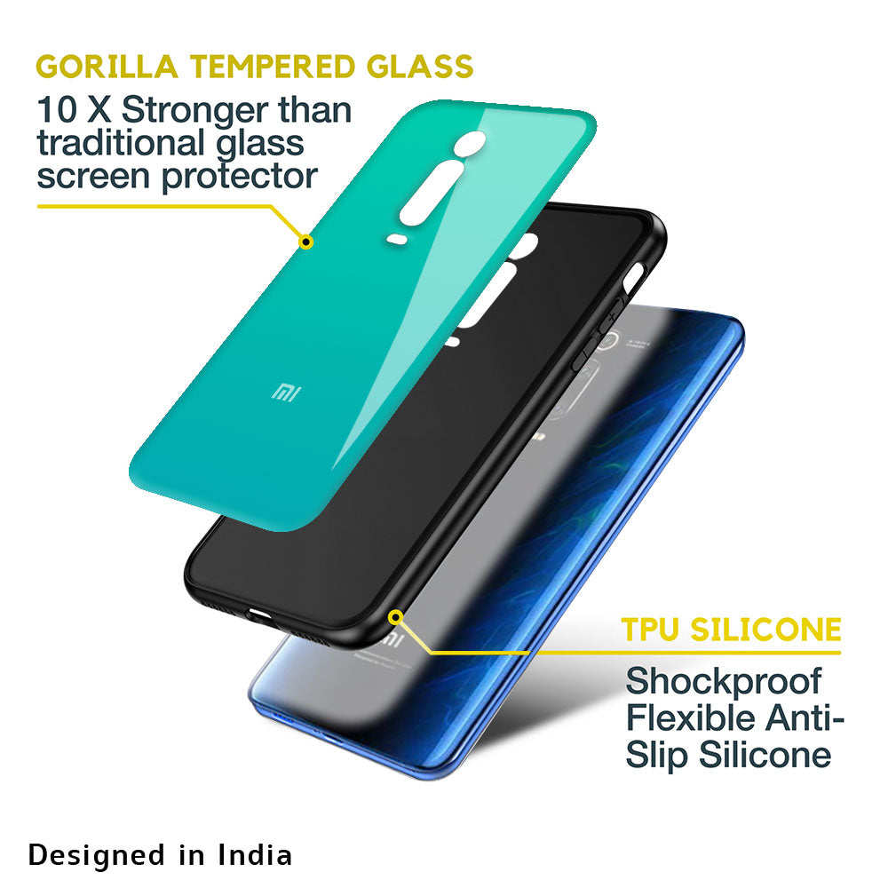 Cuba Blue Glass Case For Redmi Note 10 Pro Max