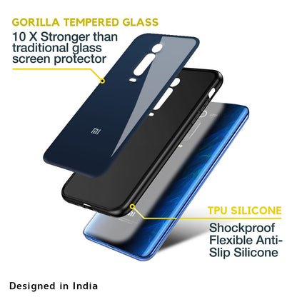 Overshadow Blue Glass Case For Xiaomi Mi A3