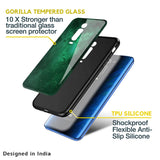 Emerald Firefly Glass Case For Redmi A1