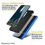 Small Garden Glass Case For Redmi Note 10 Pro Max