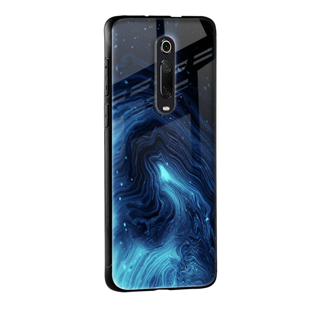 Dazzling Ocean Gradient Glass Case For Redmi Note 10 Pro Max