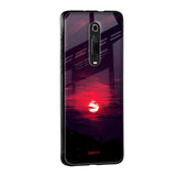 Morning Red Sky Glass Case For Xiaomi Redmi Note 8