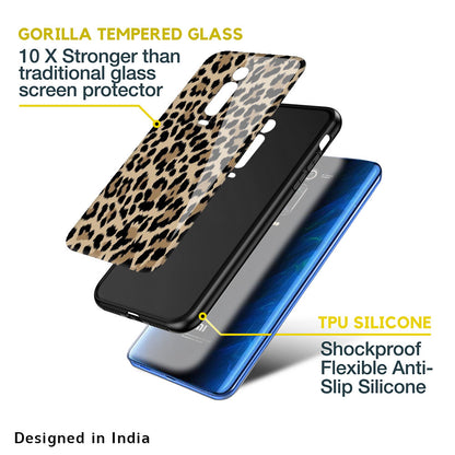 Leopard Seamless Glass Case For Xiaomi Mi A3
