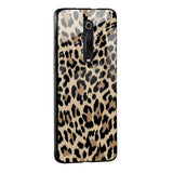 Leopard Seamless Glass Case For Redmi 11 Prime 5G