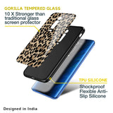 Leopard Seamless Glass Case For Redmi Note 10 Pro Max