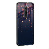 Falling Stars Glass Case For Redmi Note 10 Pro Max