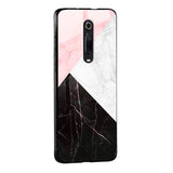 Marble Collage Art Glass Case For Redmi A1