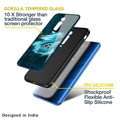 Power Of Trinetra Glass Case For Redmi A1