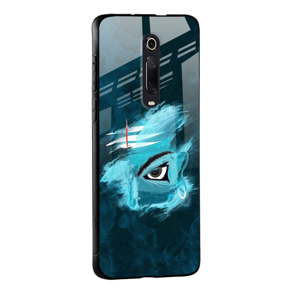 Power Of Trinetra Glass Case For Redmi A1