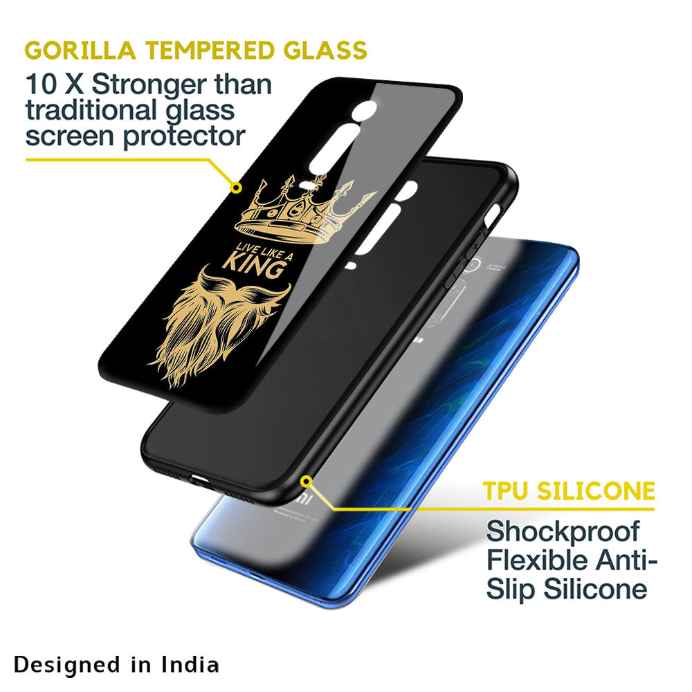 King Life Glass Case For Redmi A1