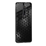 Dark Abstract Pattern Glass Case For Redmi Note 11