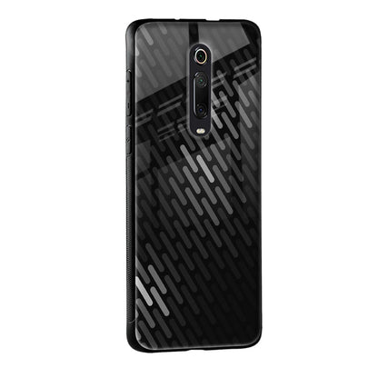 Dark Abstract Pattern Glass Case For Xiaomi Mi A3