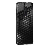 Dark Abstract Pattern Glass Case For Xiaomi Mi 10