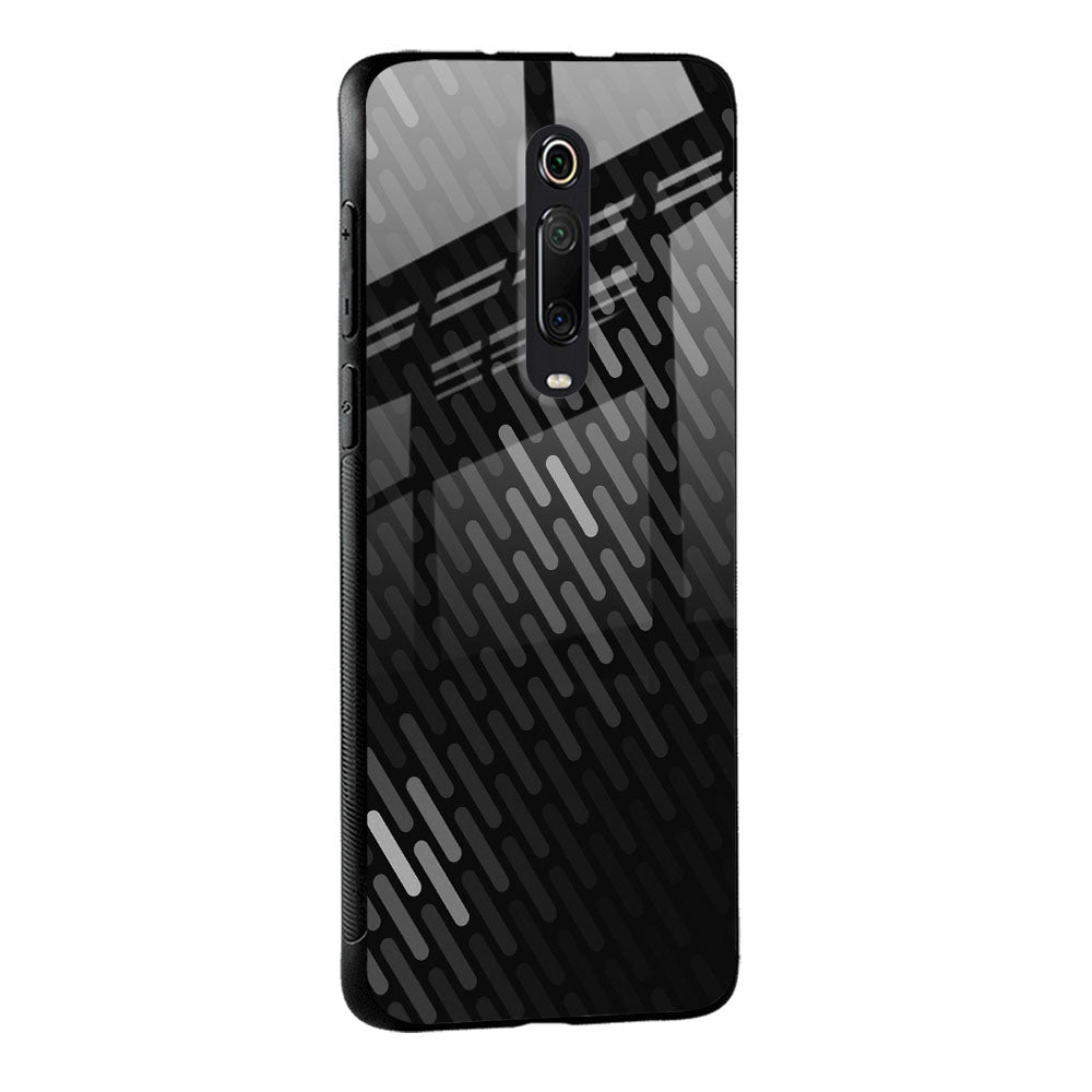 Dark Abstract Pattern Glass Case For Redmi 11 Prime