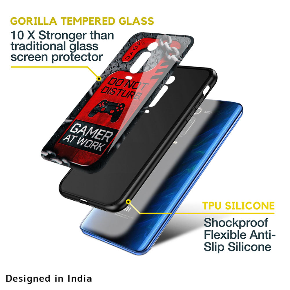 Do No Disturb Glass Case For Redmi A1