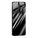 Black & Grey Gradient Glass Case For Mi 11 Lite NE 5G