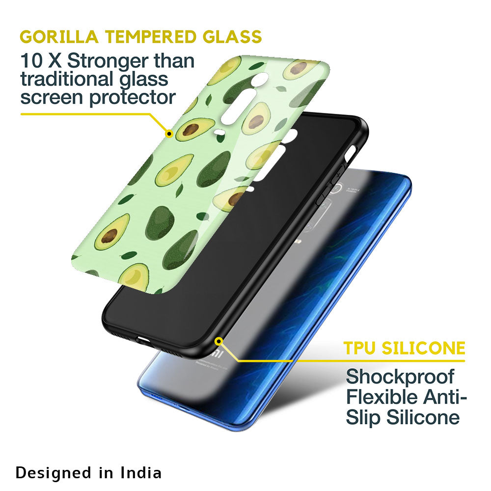 Pears Green Glass Case For Xiaomi Mi A3