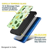 Pears Green Glass Case For Redmi 9 prime