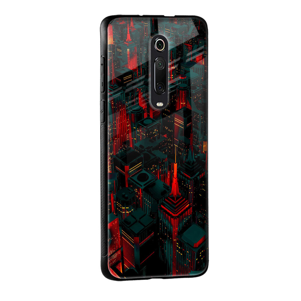 City Light Glass Case For Xiaomi Mi A3
