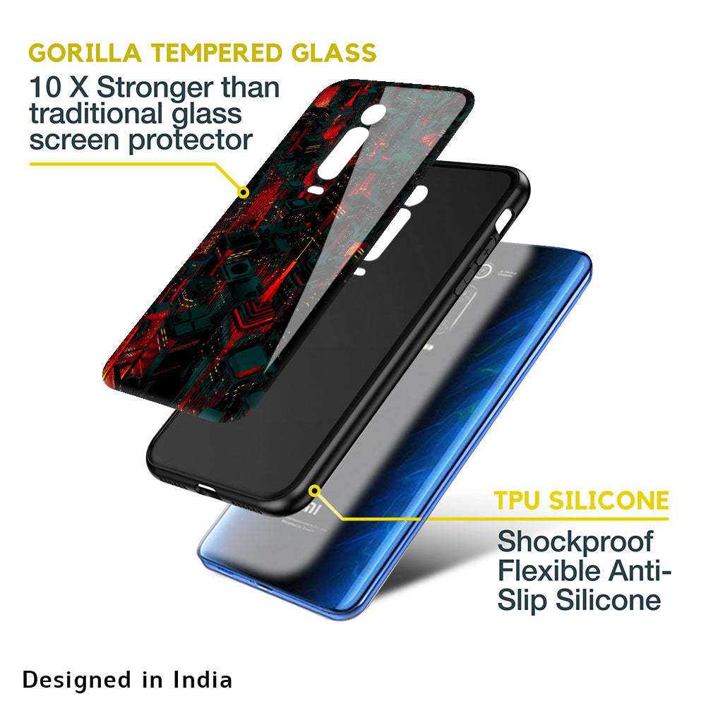 City Light Glass Case For Xiaomi Mi A3