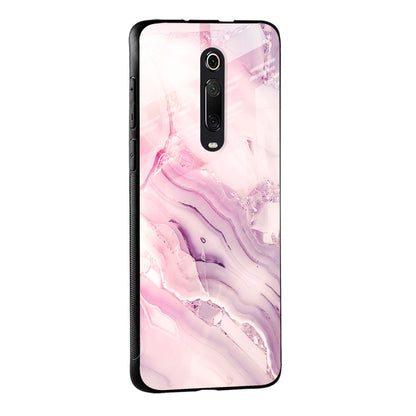Diamond Pink Gradient Glass Case For Redmi A1