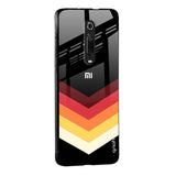 Abstract Arrow Pattern Glass Case For Redmi 10A