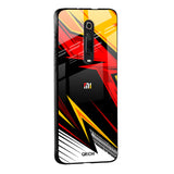 Race Jersey Pattern Glass Case For Redmi 10A