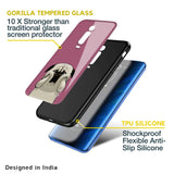 Funny Pug Face Glass Case For Redmi Note 10 Pro Max