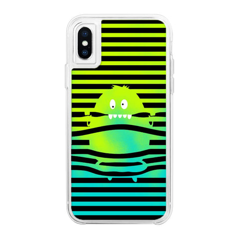 Sneak Peek Green Neon Sand Glow Case