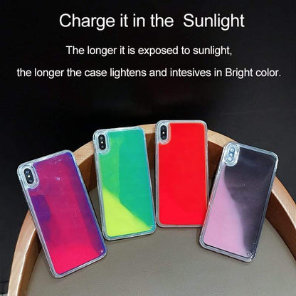 Shut Up Green Neon Sand Glow Case