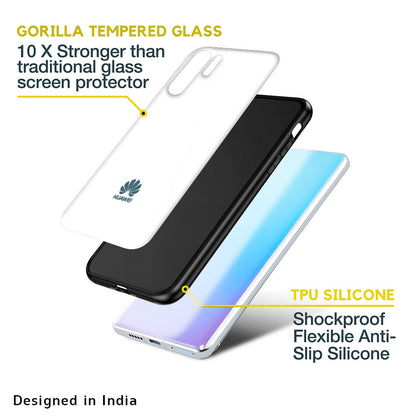 Arctic White Glass Case for Huawei P40 Pro