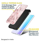 Shimmer Roses Glass case for Huawei P40 Pro