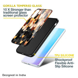 Bronze Abstract Glass Case for Huawei P30 Pro