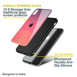 Sunset Orange Glass Case for iPhone XR