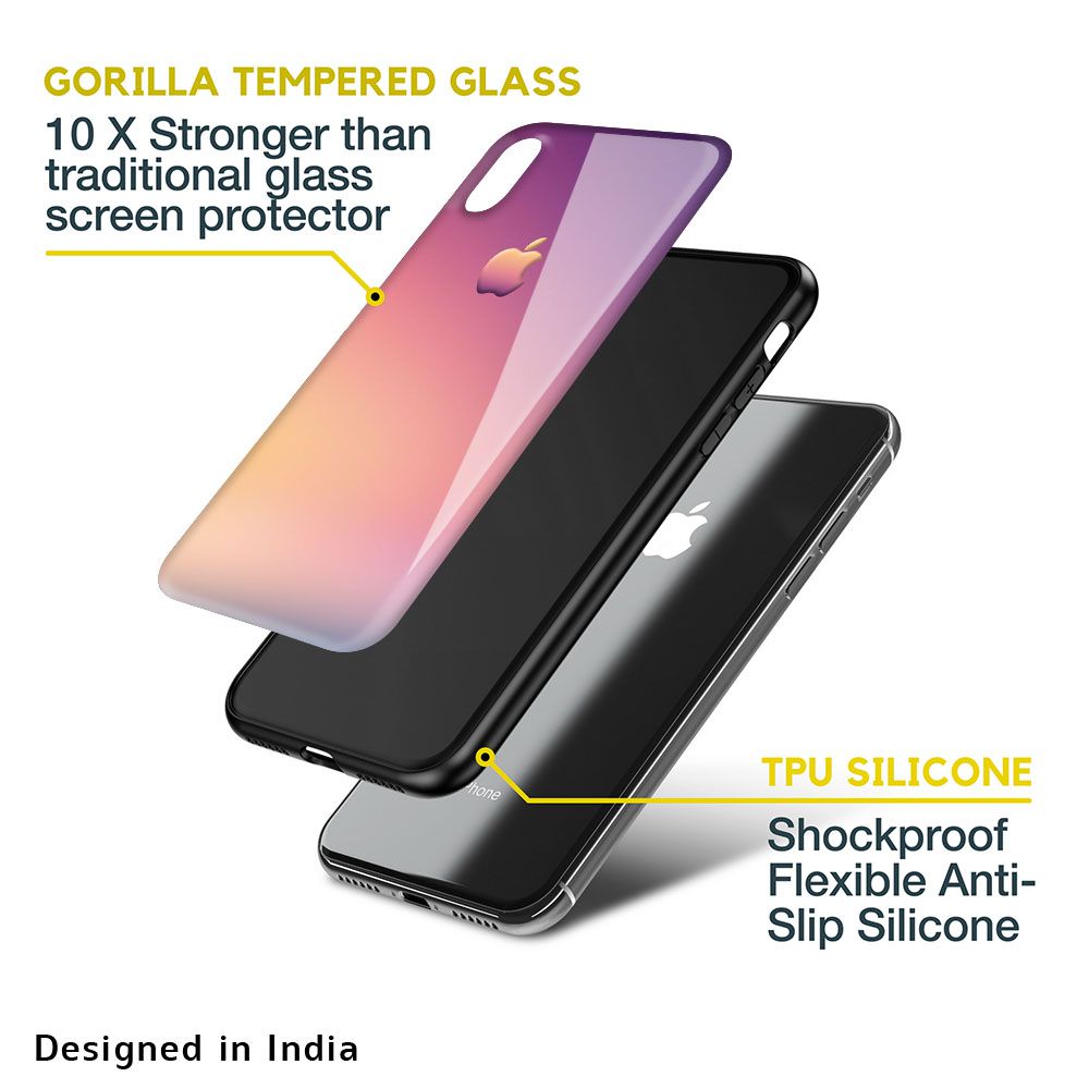 Lavender Purple Glass case for iPhone XS Max