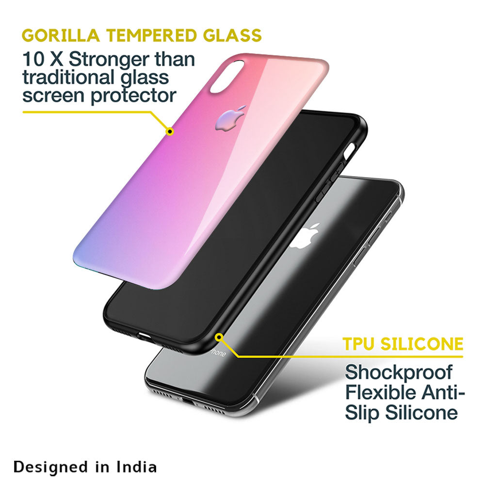 Dusky Iris Glass case for iPhone 13
