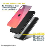 Sunset Orange Glass Case for iPhone 11