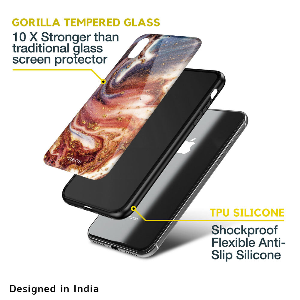 Exceptional Texture Glass Case for iPhone 11