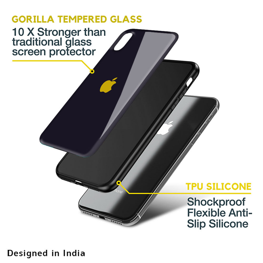 Deadlock Black Glass Case For iPhone 8