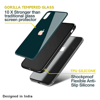 Hunter Green Glass Case For iPhone XS Max
