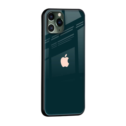 Hunter Green Glass Case For iPhone XS