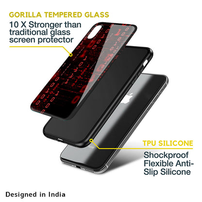 Let's Decode Glass Case For iPhone XS Max