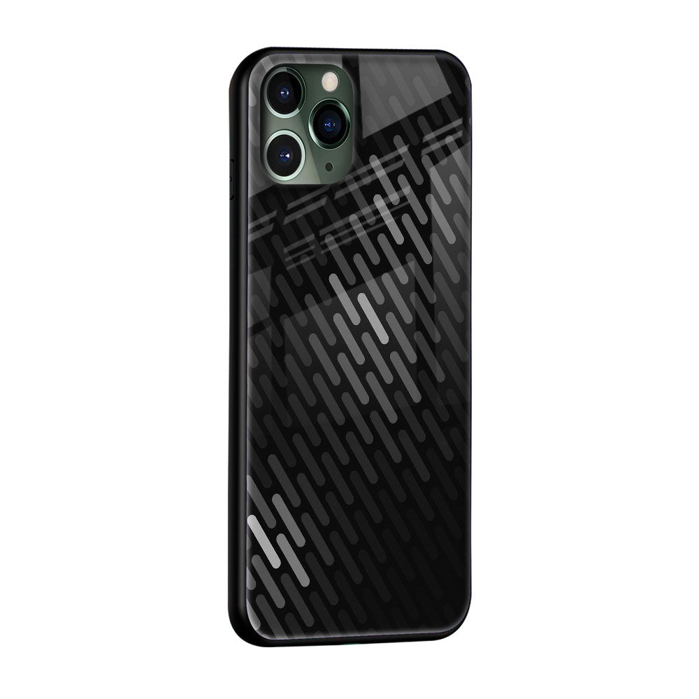 Dark Abstract Pattern Glass Case For iPhone 6S