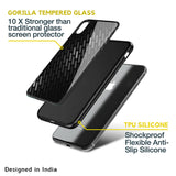 Dark Abstract Pattern Glass Case For iPhone 12 Pro