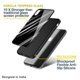 Black & Grey Gradient Glass Case For iPhone 11