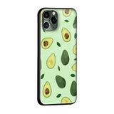Pears Green Glass Case For iPhone 12